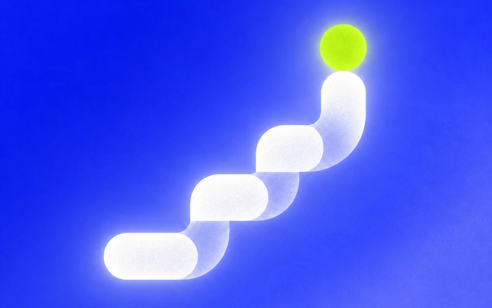 Ascending forms representing learning and progress